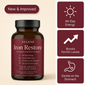 SYLENE Iron Restore bottle — Triple-Phase Iron for women